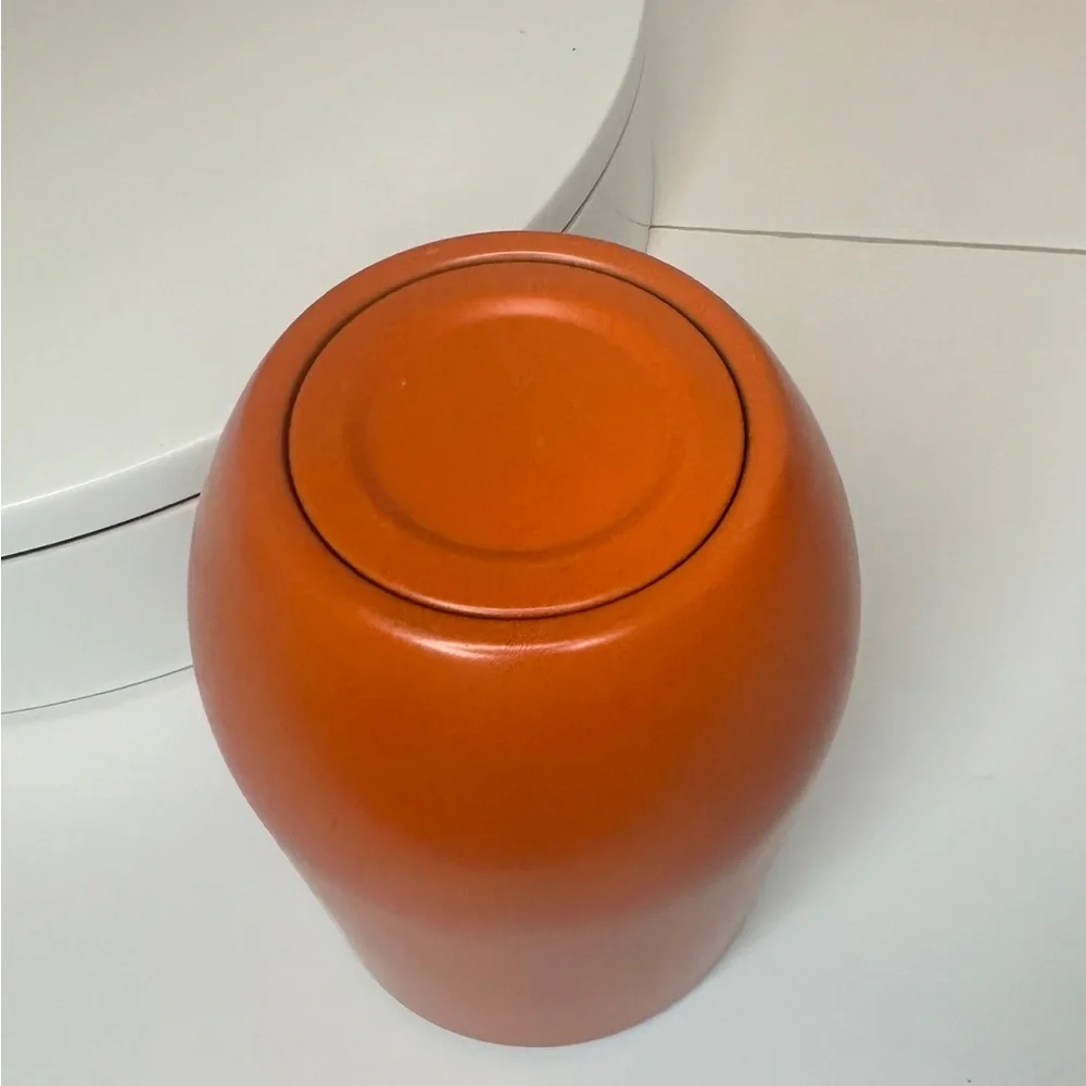 HAPPY FALL YALL RAE DUNN Orange Stainless Steel Insulated Stemless Wine Tumbler